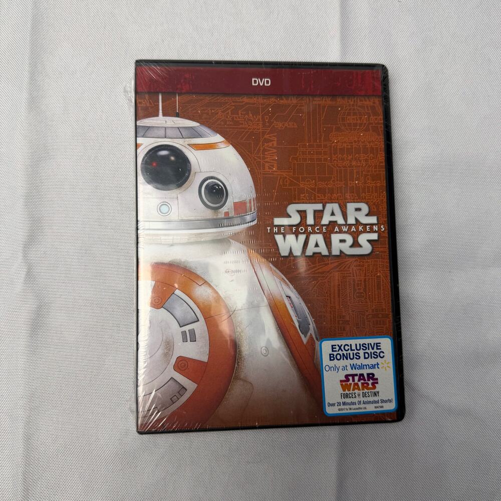 NEW Star Wars The Force Awakens DVD Sealed Walmart Exclusive Forces of Destiny